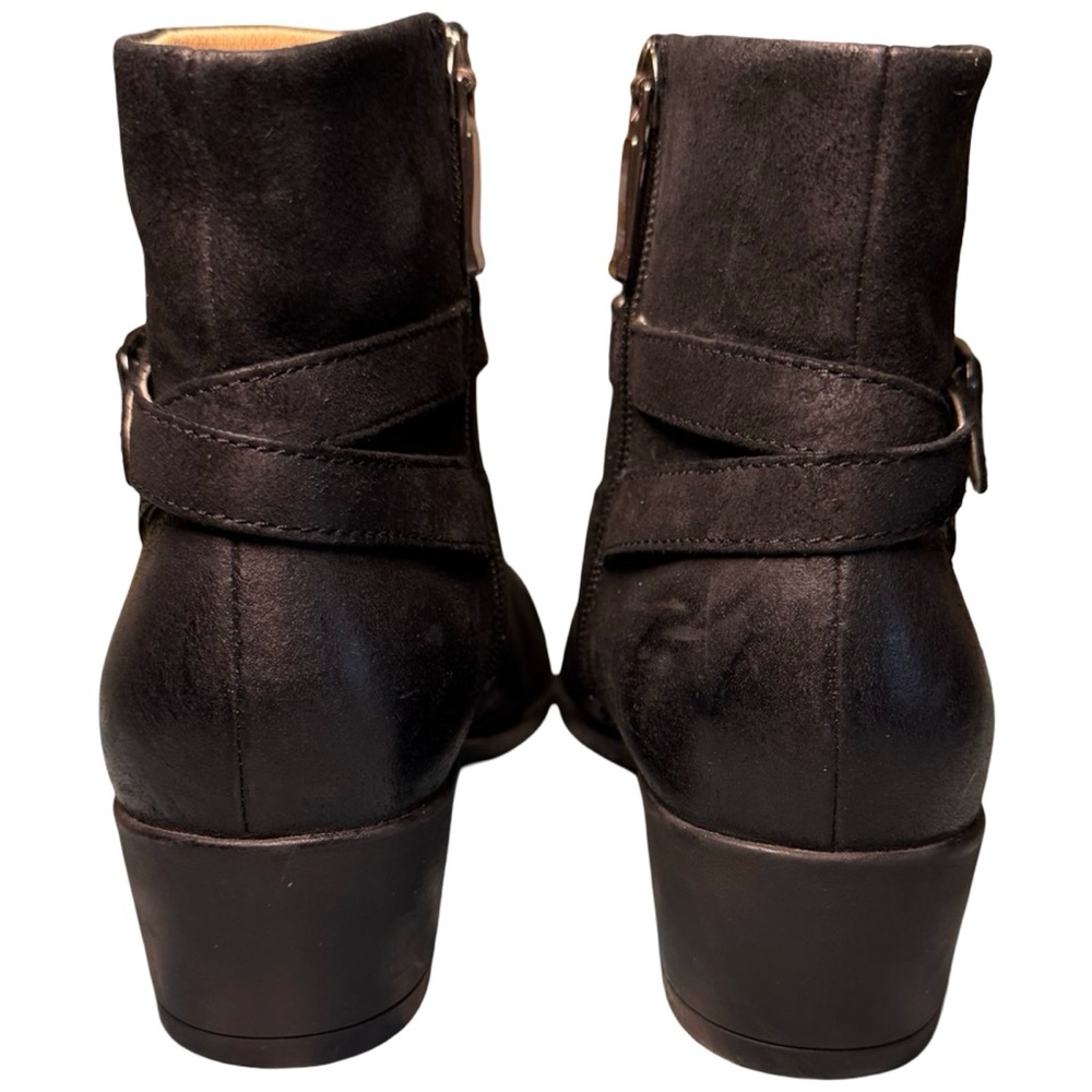 Dansko Black Leather Ankle Boots Size 39 - Picture 5 of 8
